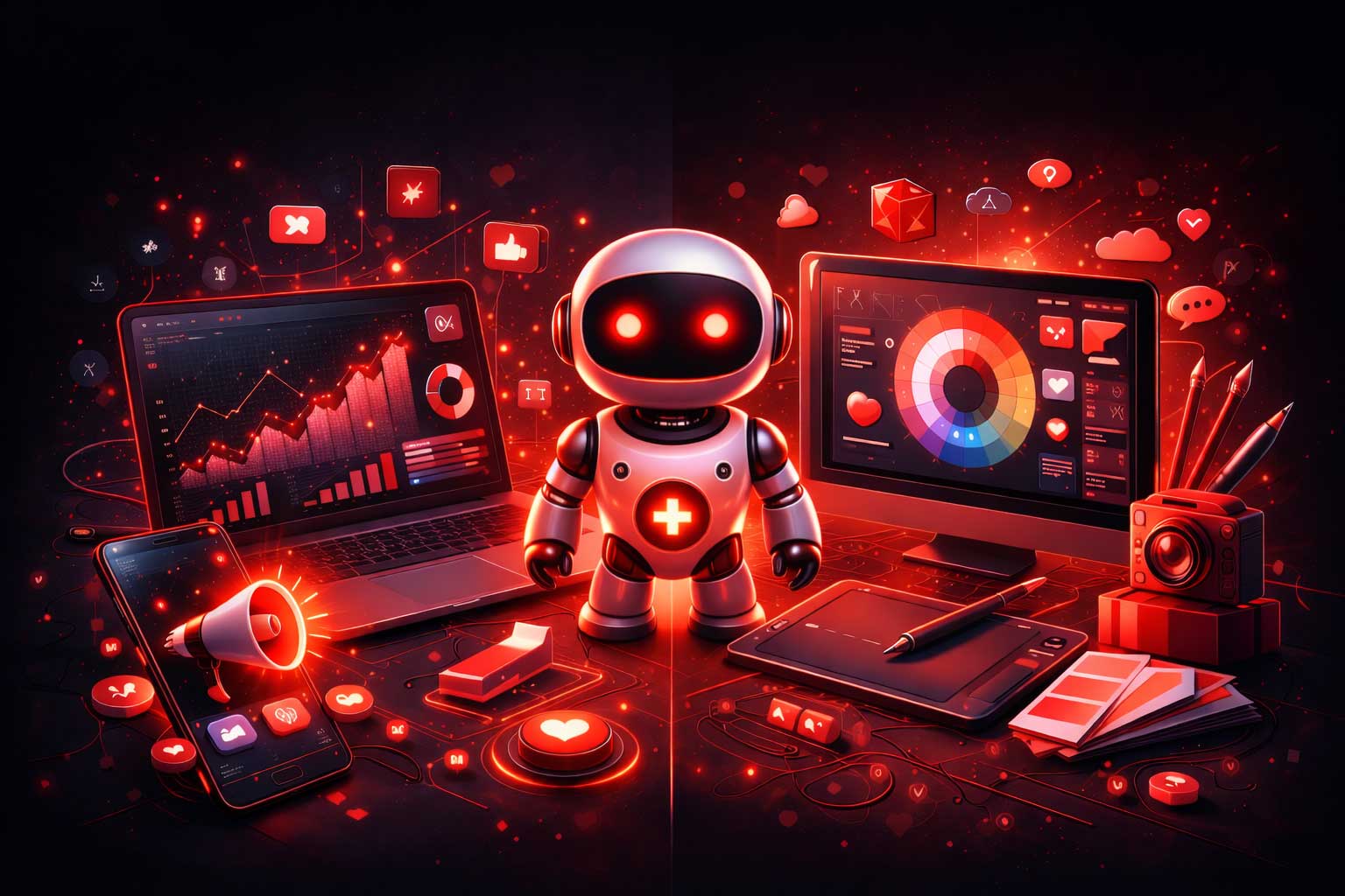 Digital Marketing and Graphic Designing course visual